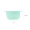 Beaupretty 4pcs Silicone Wax Melting Bowl Wax Container Home Salon Use Smooth Surface view 3