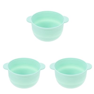 FRCOLOR 3pcs Wax Melting Container Bowl Heat Resistant Silicone Bowl for Wax Heater
