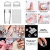 Magik 5~10 Pcs Nail Stamper Kit DIY Nail Art Stamp French Tips Tools with Scrapper (2 Pack) view 2