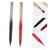 FRCOLOR 6pcs Lip Makeup Brushes Double Ended Face Brush Retractable Lipstick Liner Flexible Lip for Eye Shadow Foundation view 4