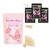 Auperwel Wax Beads for Hair Removal for Brazilian, Eyebrow Waxing 2.5LB with 20 Spatulas, Hard Wax Beads for Hair Removal (300g/10.5oz) with10pcs Applicators, At Home Waxing Beads for Face, Eyebrow view 1