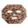 Jade Face Mask Natural Stone Crystal Masks Cold Therapy Eye Facial SPA Massager Beauty Skin Care Tools,Tiger Eye Mask view 1