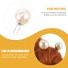 LALAFINA 48pcs U-shaped Hairpins for Women Elegant Wedding Hair Accessories Lightweight Bobby for Parties Proms and Everyday Use Versatile Hair Clips for Outfit view 2