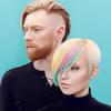 Jim&Gloria Dustless Hair Chalk 8 colors Plus Temporary Fake Tattoo with Gold and Silver 10 colors view 4