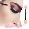 Beaupretty 300 pcs Double Ended Eyeshadow Sponge Tip Eye Shadow Makeup Dual Sided Cosmetic Tools Women Girls view 2