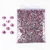 Hisenlee 14400PCS Rhinestone SS3-SS20 Mixed Size Crystal Gems 9 Sizes Wholesale Nail Art Rhinestone Flatback Round Glass Diamond for Crafts (1.3-4.8MM Mixed SizeLight Pink) view 1