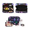 MNSRUU Toiletry Bag Stars Purple Skulls Hanging Makeup Travel bag for Toiletries 3 PCS Toiletry Organizer Bags Portable Clear Toiletry Kit view 4