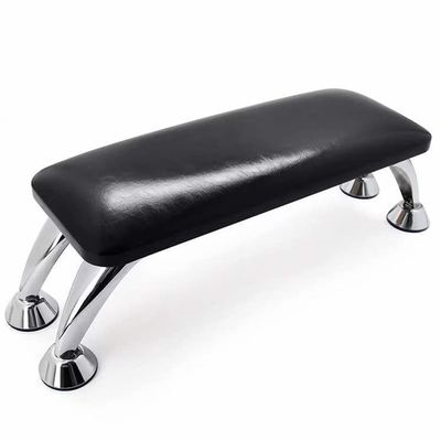 Beautynao Nail Arm Rest for Acrylic Nails Hand Rest for Fingernails Toenails, Manicure Hand Pillow Cushion Salon Microfiber Leather Nail Arm Rest Cushion(Black)