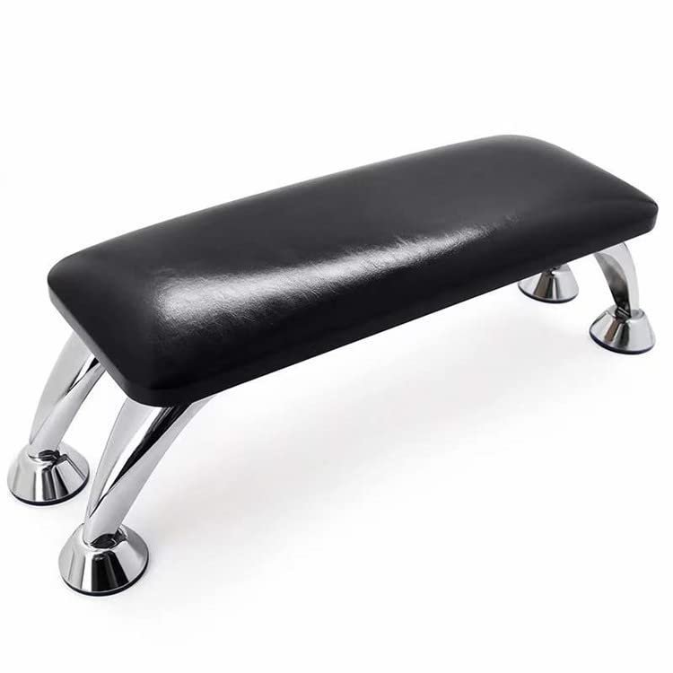 Beautynao Nail Arm Rest for Acrylic Nails Hand Rest for Fingernails Toenails, Manicure Hand Pillow Cushion Salon Microfiber Leather Nail Arm Rest Cushion(Black)