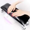 Beautynao Nail Arm Rest for Acrylic Nails Hand Rest for Fingernails Toenails, Manicure Hand Pillow Cushion Salon Microfiber Leather Nail Arm Rest Cushion(Black) view 2