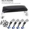 Beautynao Nail Arm Rest for Acrylic Nails Hand Rest for Fingernails Toenails, Manicure Hand Pillow Cushion Salon Microfiber Leather Nail Arm Rest Cushion(Black) view 3