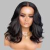 10-16 Inch pre plucked Human Hair Lace Front Wigs Body Wave 10A 13x6 Human Hair Wigs 6Inch Deep Part Human Hair Pre Plucked Body Wave Front Lace Wigs for Black Women Human Hair Glueless (14inch,150%) view 3