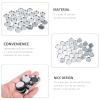 SOLUSTRE 30pcs Empty Eyeshadow Pans Blusher Tray for Diy Makeup Palette Light Portable view 4