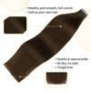 18 inch Tape in Hair Extensions Human Hair Invisible Straight Tape Hair Extensions for Women 20 Pcs/50g Seamless Skin Weft #4 Chocolate Brown Real Hair Extension Tape ins Human Hair view 3