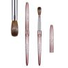 Acrylic Nail Brush Size 12,KEMEISI 100% Pure Kolinsky Nail Art Brushes Sturdy Handle Oval Shaped Acrylic Powder Nail Design Tools for Professional Manicure DIY Home Salon (Brown Gradient) view 1