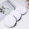 Beavorty 3pcs Microfiber Makeup Remover Cloth Pads Reusable Face Cleansing Wipes for All Skin Types Soft and Gentle Makeup Removal for Daily Oval view 2
