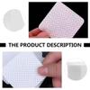 COHEALI 400pcs Grafting Eyelash Cleaning Cotton Pads Non-damaging Makeup Wipe for Nail Glue Bottles for Easy Cosmetic Cleanup and Maintenance view 3