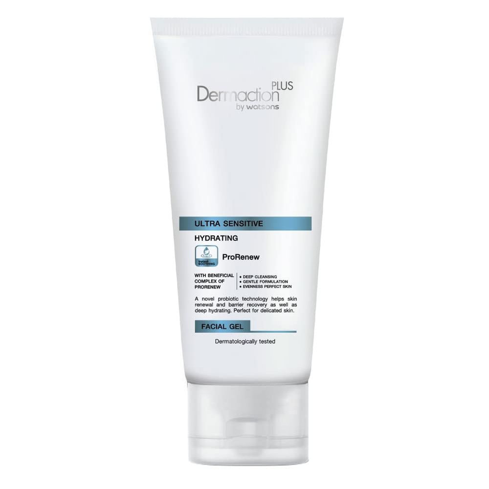 Dermaction Plus Ultra Sensitive Hydrating Facial Gel 100 Ml.