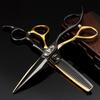 Professional Hair Cutting Shears, 6Inch 440C Steel Hair Scissors Professional Barber Hairdresser Cutting Tools Thinning Shears Set (Color : Set) view 1