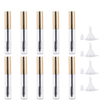 Luxshiny Travel Size Empty Bottles 10ml Refillable Travel Bottles for Toiletry Storage