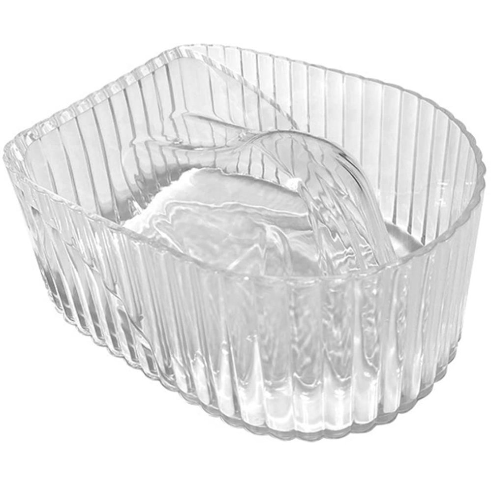 Lurrose Manicure Soaking Bowl, Manicure Hand Soak Bowl, Nail Soak Off Tray Nail Tech Must Haves for Salon Spa