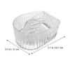 Lurrose Manicure Soaking Bowl, Manicure Hand Soak Bowl, Nail Soak Off Tray Nail Tech Must Haves for Salon Spa view 3
