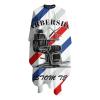 Custom Barber Cape Hairdresser Cape, Add Your Photo Text or Logo Personalized Salon Cape for Men, Customized Hair Cutting Cape for Home Salon Barbershop view 3
