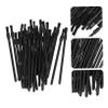 Beaupretty 100pcs Disposable Lip Brush Applicators Portable Plastic Lip Gloss and Lipstick Brushes for Makeup for and Personal Use view 2