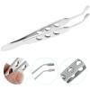 Premium Stainless Steel Arita Meibomian Gland Expressor Meibomian Gland Expressor Professional Excessive Eyelid Massage for Issue Dry Eyes view 3