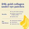 LE GUSHE Gold Under Eye Patches for Puffy Eyes and Dark Circles (30 Pairs) - Hydrating Collagen Under Eye Masks with Snail Mucin - Soothing Puffy Eyes Treatment for Women & Men - Bridesmaid Gifts view 2