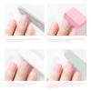 KALLORY 50pcs Sponge Nail Files for Manicure and Pedicure Lightweight Nail Buffers Compact Polishing Tools for Home and Salon Use view 2