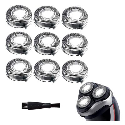 Gleway HQ8 Replacement Heads Blades Compatible with Philips Electric Shavers, HQ8 Replacement Razor Shaving Head Fit for Aquatec HQ8 Series, OEM HQ8 Heads Upgraded for PT730 AT880 AT811, 9-Pack