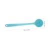 Healifty 1pc Handle Silicone Bath Brush for Shower Exfoliating Back Scrubber Ergonomic Design Gentle Skin Massage Brush view 2