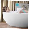 Healifty 1pc Handle Silicone Bath Brush for Shower Exfoliating Back Scrubber Ergonomic Design Gentle Skin Massage Brush view 4