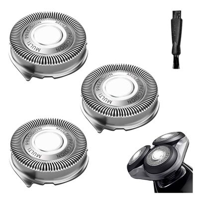 Gleway SH50/52 Replacement Head Blades Compatible with Philips Series 5000 Electric Shavers, Shaving Heads Compatible with Norelco PT7xx PT8xx AT7xx AT8xx 5300 5210 5100 5590 5660 PT730 AT830 Shavers