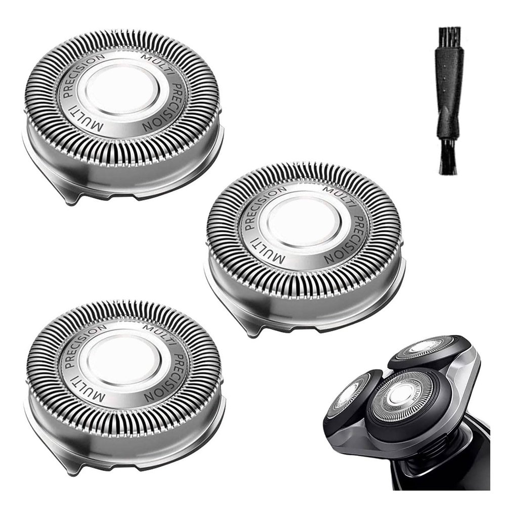 Gleway SH50/52 Replacement Head Blades Compatible with Philips Series 5000 Electric Shavers, Shaving Heads Compatible with Norelco PT7xx PT8xx AT7xx AT8xx 5300 5210 5100 5590 5660 PT730 AT830 Shavers