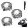Gleway SH50/52 Replacement Head Blades Compatible with Philips Series 5000 Electric Shavers, Shaving Heads Compatible with Norelco PT7xx PT8xx AT7xx AT8xx 5300 5210 5100 5590 5660 PT730 AT830 Shavers view 1