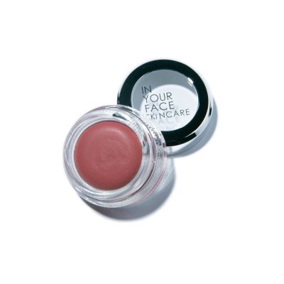 In Your Face Color  100% Natural Vitamin-Enriched Cream Color for Lips, Cheeks & Eyes  Clean Multitasking Makeup for All Skin Types  Nourishing Lip & Cheek Tint and Cream with Coconut & Jojoba Oils