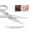 ZIZZLON Nail Scissors Curved Micro Serrated Stainless Steel Eyebrow Scissors for Eyelash, Mustache, Beard, Nose Hair, Toenail  Pedicure, Manicure Scissors for Men and Women view 4