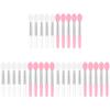FRCOLOR 30pcs Portable Mini Lip Brushes Lipstick Applicator for Precise Makeup Soft Lip Gloss Brush Travel-friendly Cosmetic Accessory view 1