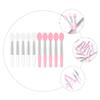 FRCOLOR 30pcs Portable Mini Lip Brushes Lipstick Applicator for Precise Makeup Soft Lip Gloss Brush Travel-friendly Cosmetic Accessory view 2