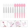 FRCOLOR 30pcs Portable Mini Lip Brushes Lipstick Applicator for Precise Makeup Soft Lip Gloss Brush Travel-friendly Cosmetic Accessory view 3