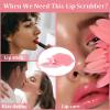 2 Pieces Lip Scrub Brush, Silicone Lip Scrubber and Exfoliating Brush Tool for Men Women Smoother and Fuller Lip Appearance (Color A) view 4