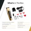 Wahl Professional 5 Star Gold Cordless Detailer High Precision Trimmer Lithium Ion Battery view 4