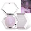 evpct Pink Mermaid Holographic Glitter Diamond Highlighter Makeup Palette for face iluminadores de maquillaje Blush Bronzer and Face Highlighters Makeup & luminizers Palette Iridescent Eyeshadow 02 view 1