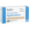 ForPro Professional Collection Premium Wood Applicators, Non-Sterile, Hair Removal Waxing Sticks, Large, 6 L x .75 W, 100-Count (Pack of 6) view 4