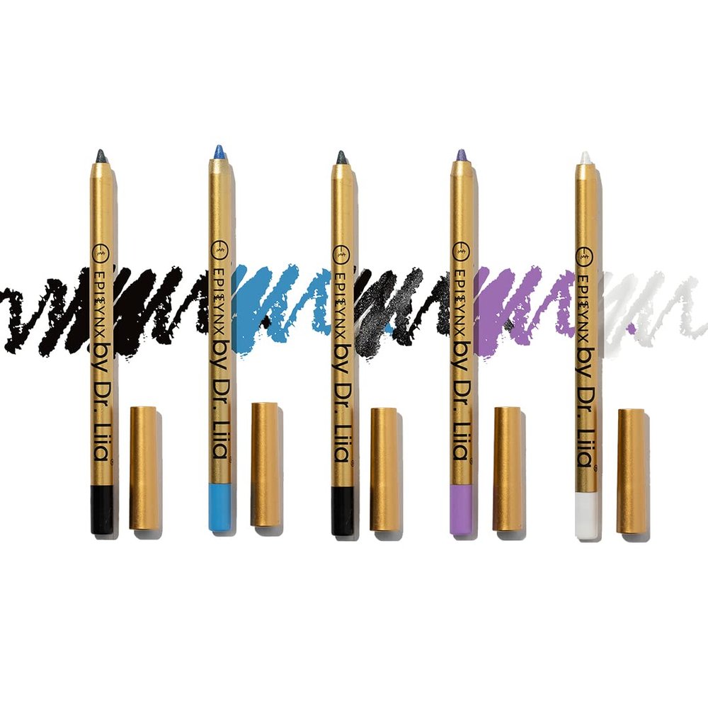EPILYNX Eyeliner Pencil - Long Lasting Smudge Proof & Waterproof Eyeliner Pencil - Eye Liner Pencils - Hypoallergenic, Vegan, Gluten-Free Eye Pencil - Gift Set, 1.2ml