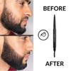 LAVOSSY Beard Pencil - Light Brown Pack of 3 - Long Lasting and Easy to Use Pen with Blending Brush for Sleek, Natural, Water/Sweat Proof Results view 3