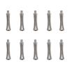 10pcs Professional Rest Salon Finger: Stainless Scissors Hairs Rests for Nails Styling Part: Decorative Hairdressing Pet Removable Tail Useful Parts Rest- Replacement Steel view 1
