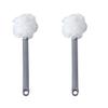 Alipis 2pcs Ergonomic Bath Brush Long Handle Back Brush Shower Scalp Scrubber Body Cleaning Skin Health view 1